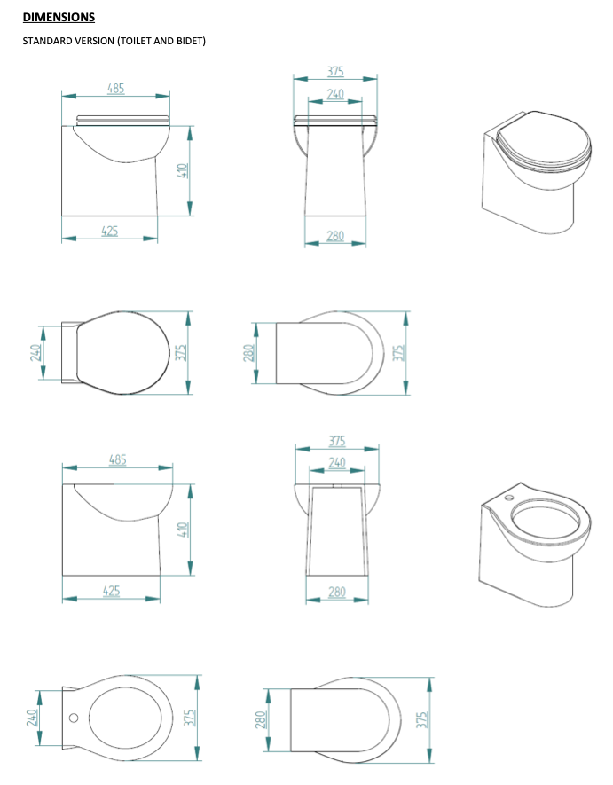 Planus - Smart Toilet Range