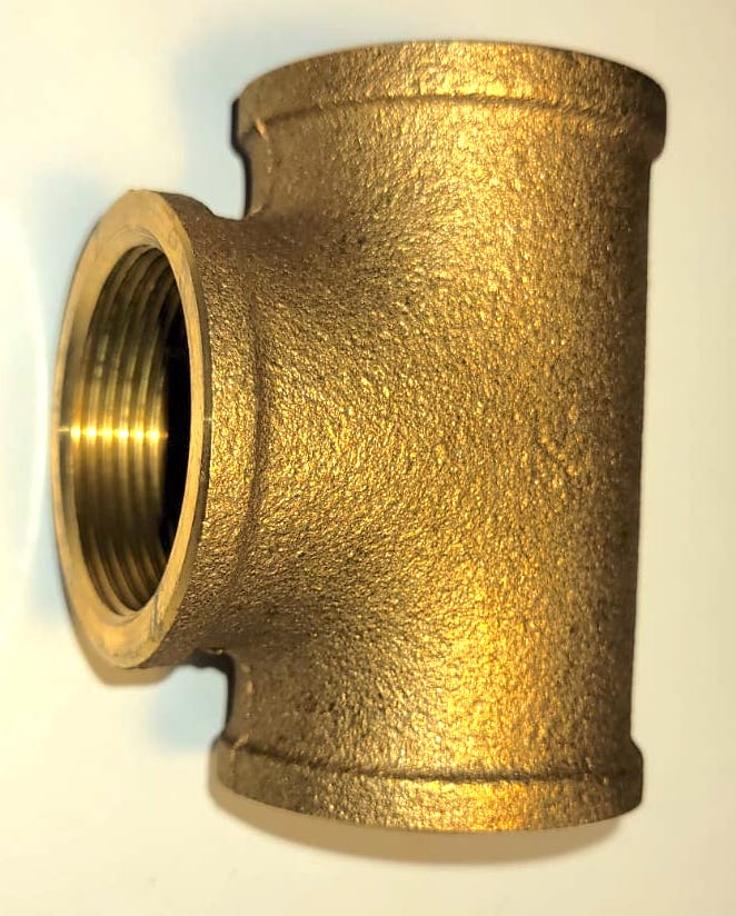 BSP Bronze Fittings - Tee Connector
